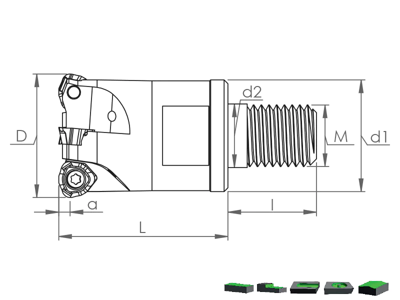 High Feed Modüler Taramalar - MHT WOM. 04T2