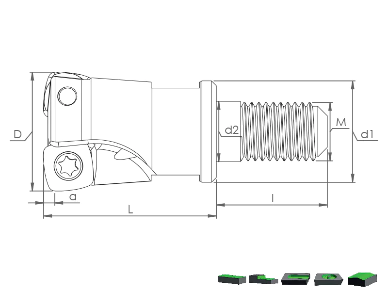 High Feed Modüler Taramalar - MHT SPNW / SPET / SPMT 1004..