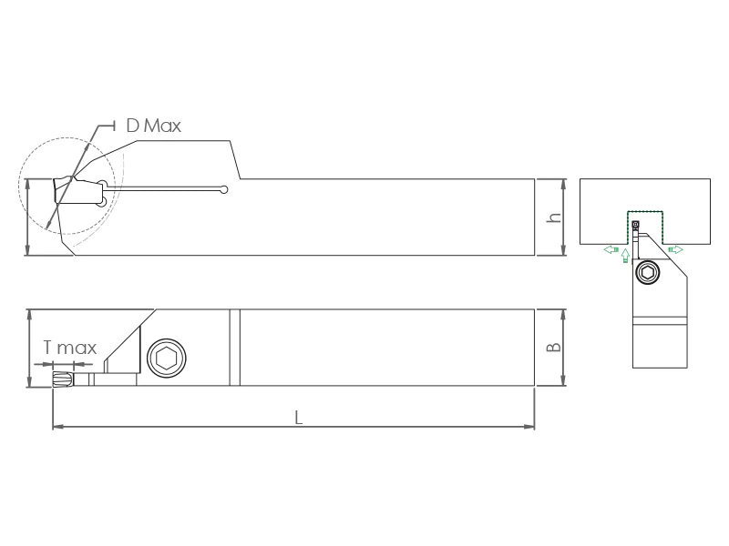 Dış Çap Kanal Takımları - BDKT R/L SDV151.2
