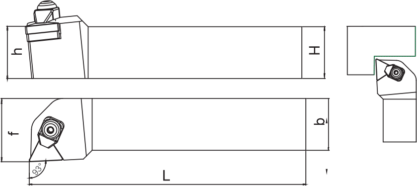 C Sistem Dış Çap Torna Takımı - CTJNR/L (93)